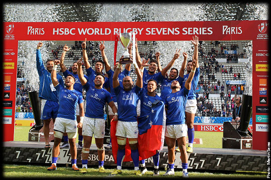 Paris 7s Samoa Cup Winners 2016